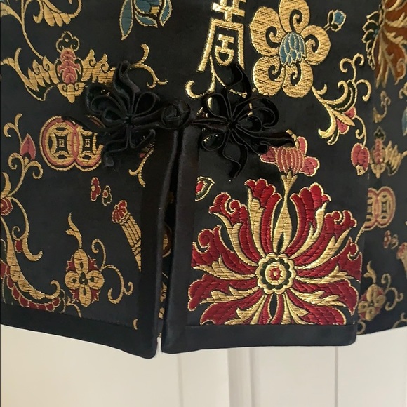 NWOT Gorgeous Embroidered Coat from Hong Kong - Picture 5 of 8